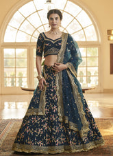 Beloved Lehenga Choli in Blue Colour